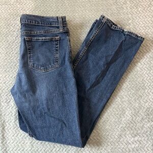 Old Navy Boot-Cut Jeans - Size 10 Regular Mid-Rise Stretch Denim VTG Y2K cowgirl
